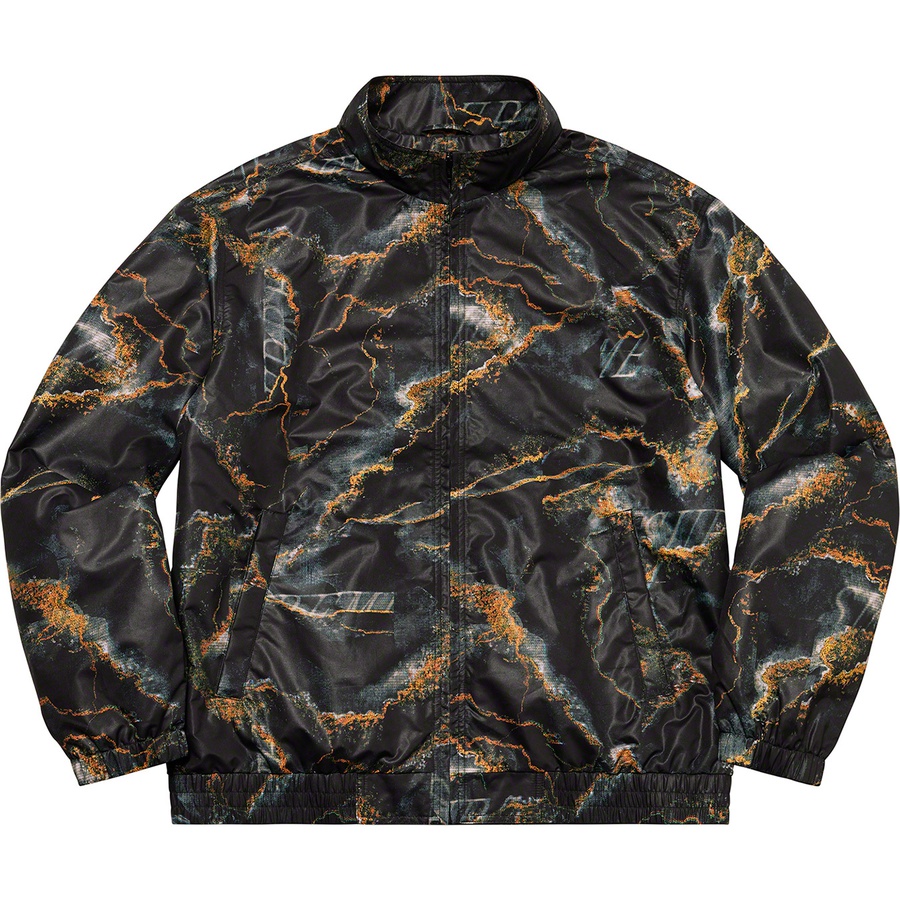Details on Marble Track Jacket Black from fall winter 2020 (Price is $158)
