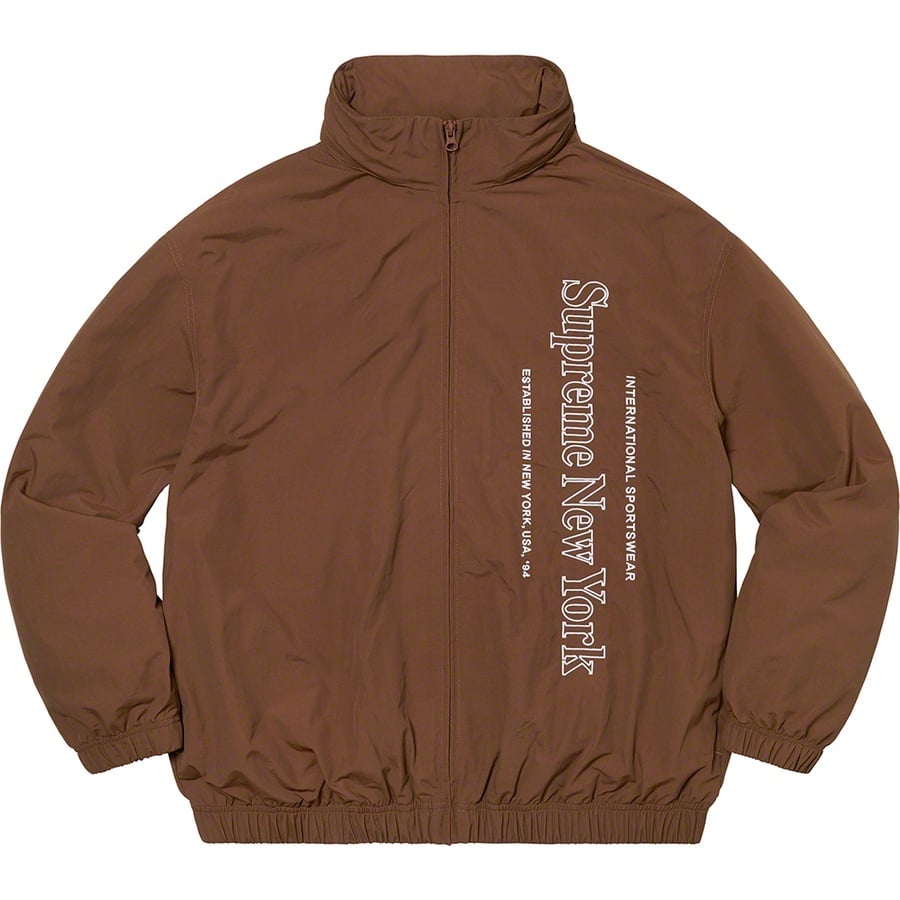 Details on Side Logo Track Jacket Brown from fall winter
                                                    2020 (Price is $158)