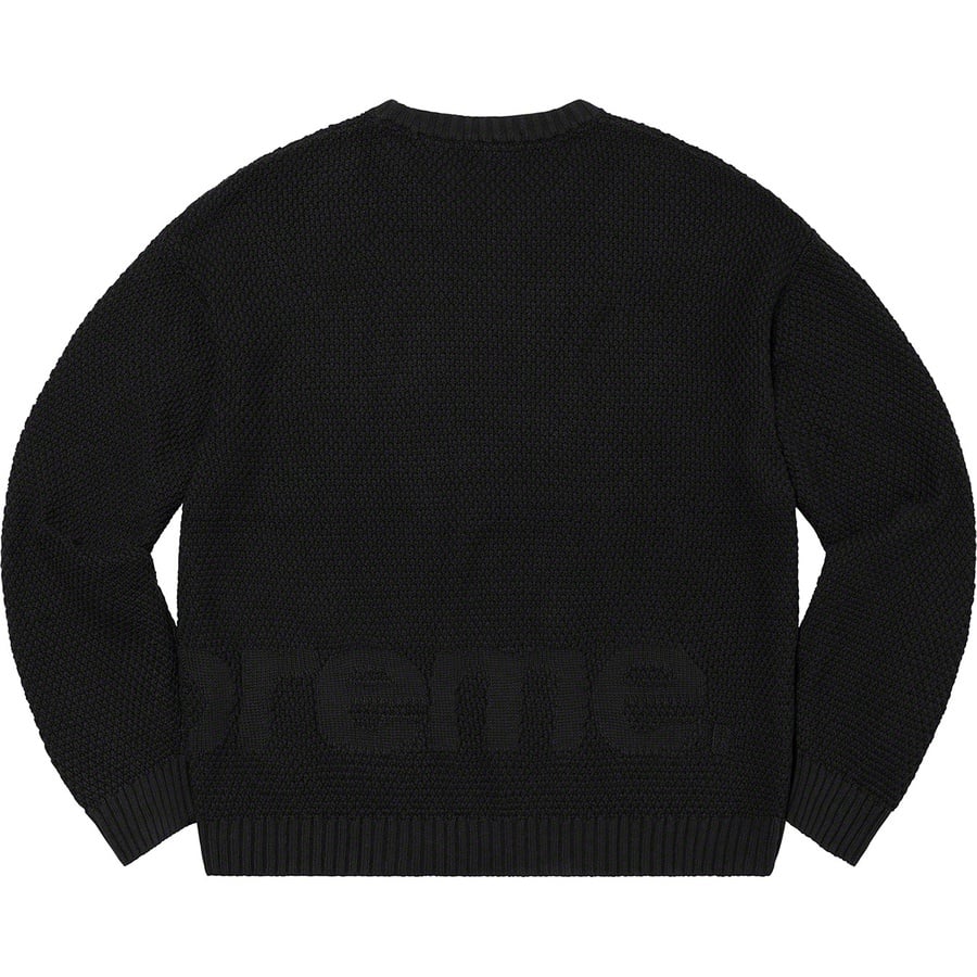 Details on Textured Small Box Sweater Black from fall winter
                                                    2020 (Price is $138)