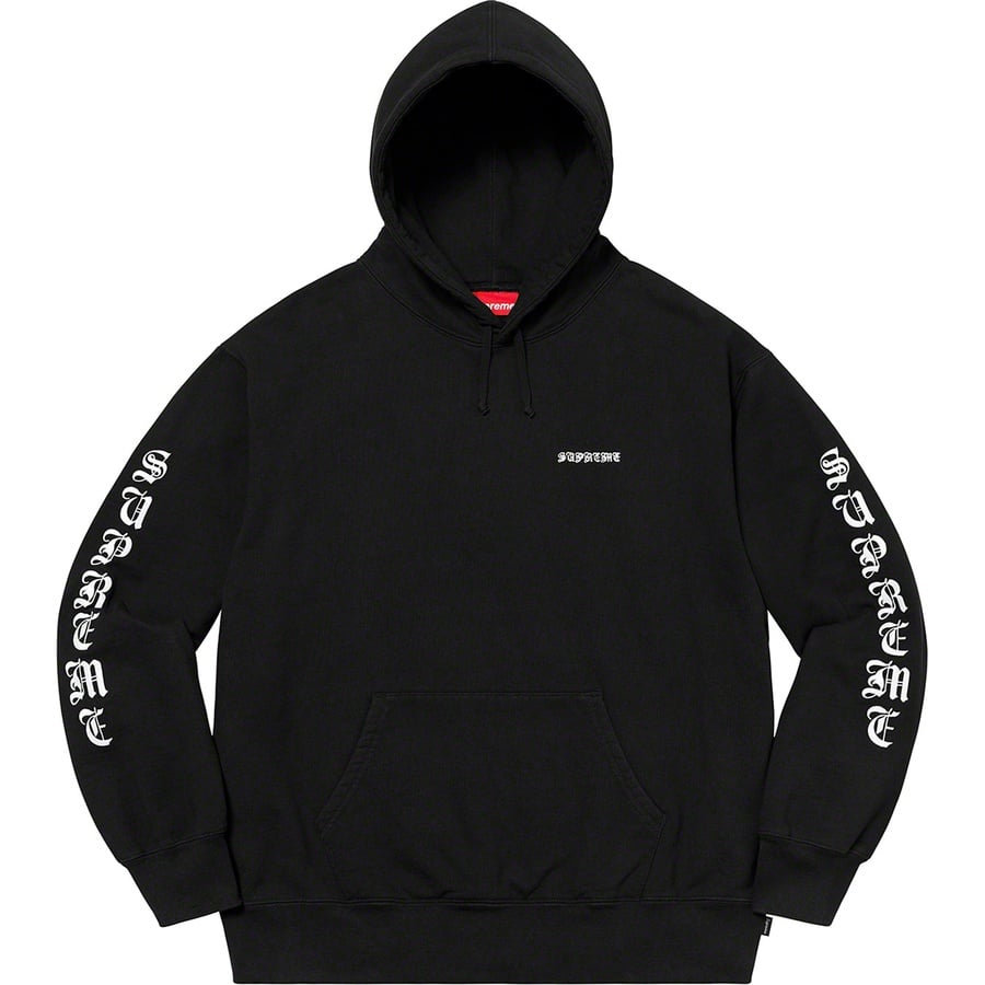 Details on Peace Hooded Sweatshirt Black from fall winter
                                                    2020 (Price is $168)