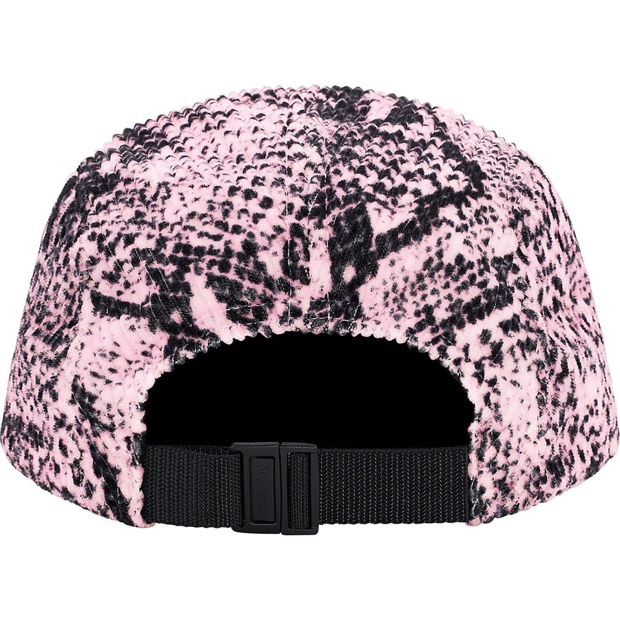 Details on Snakeskin Corduroy Camp Cap Pink from fall winter
                                                    2020 (Price is $54)
