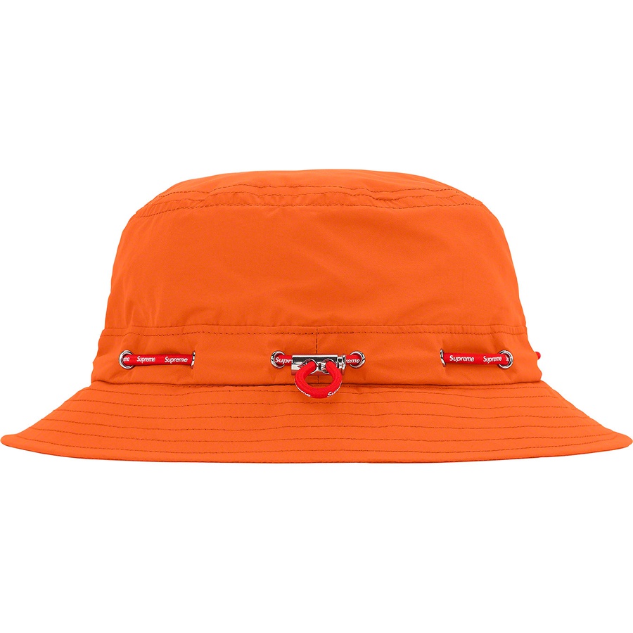 Details on Shockcord Nylon Crusher Orange from fall winter 2020 (Price is $54)