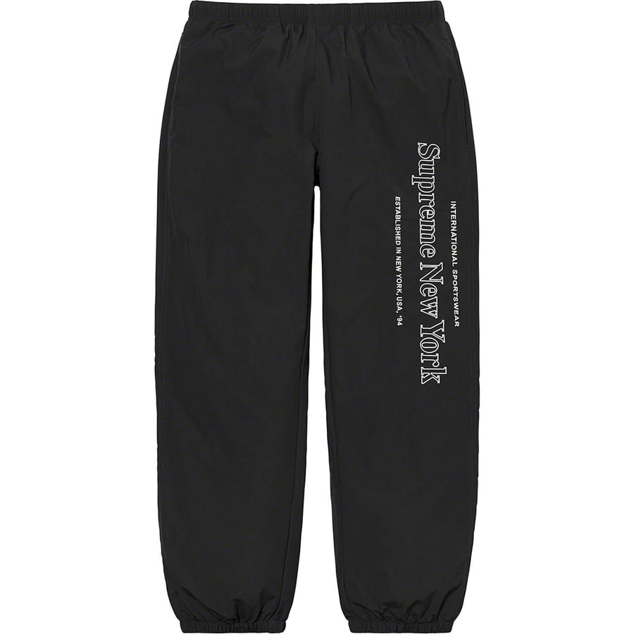 トラビス☰ Supreme - Supreme Side Logo Track Pant Black Sの通販 by cancam's