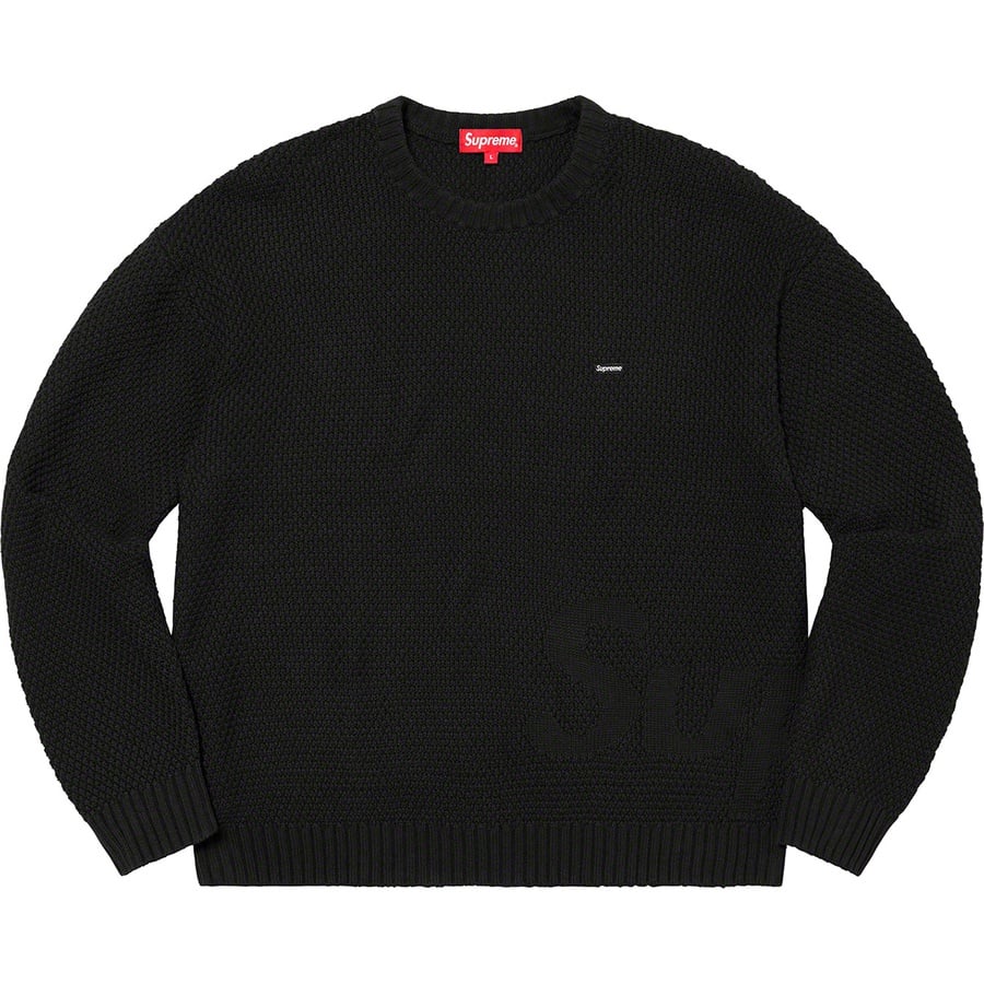 Details on Textured Small Box Sweater Black from fall winter
                                                    2020 (Price is $138)