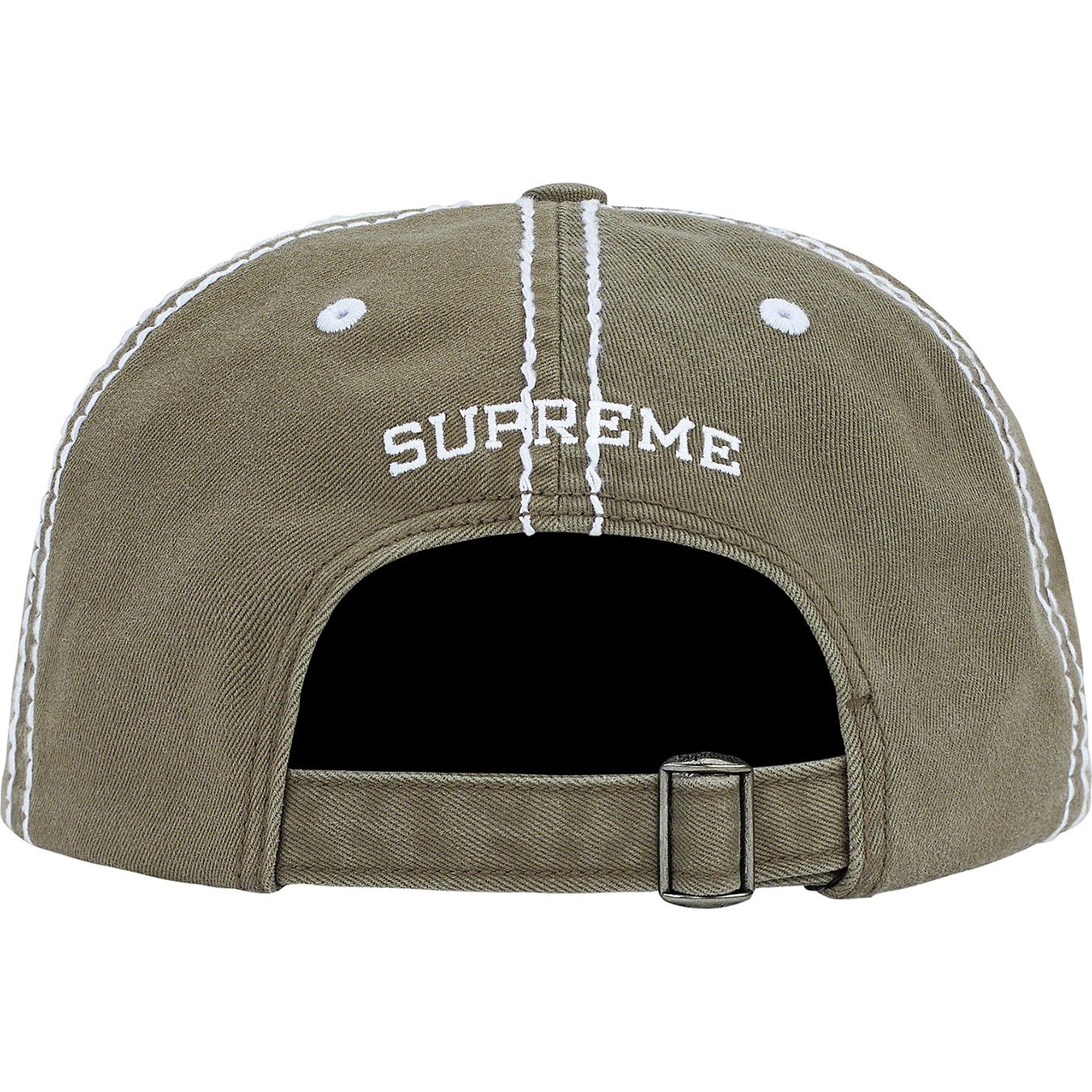 Supreme®︎ Big Stitch 6-Panel Cap OLIVE