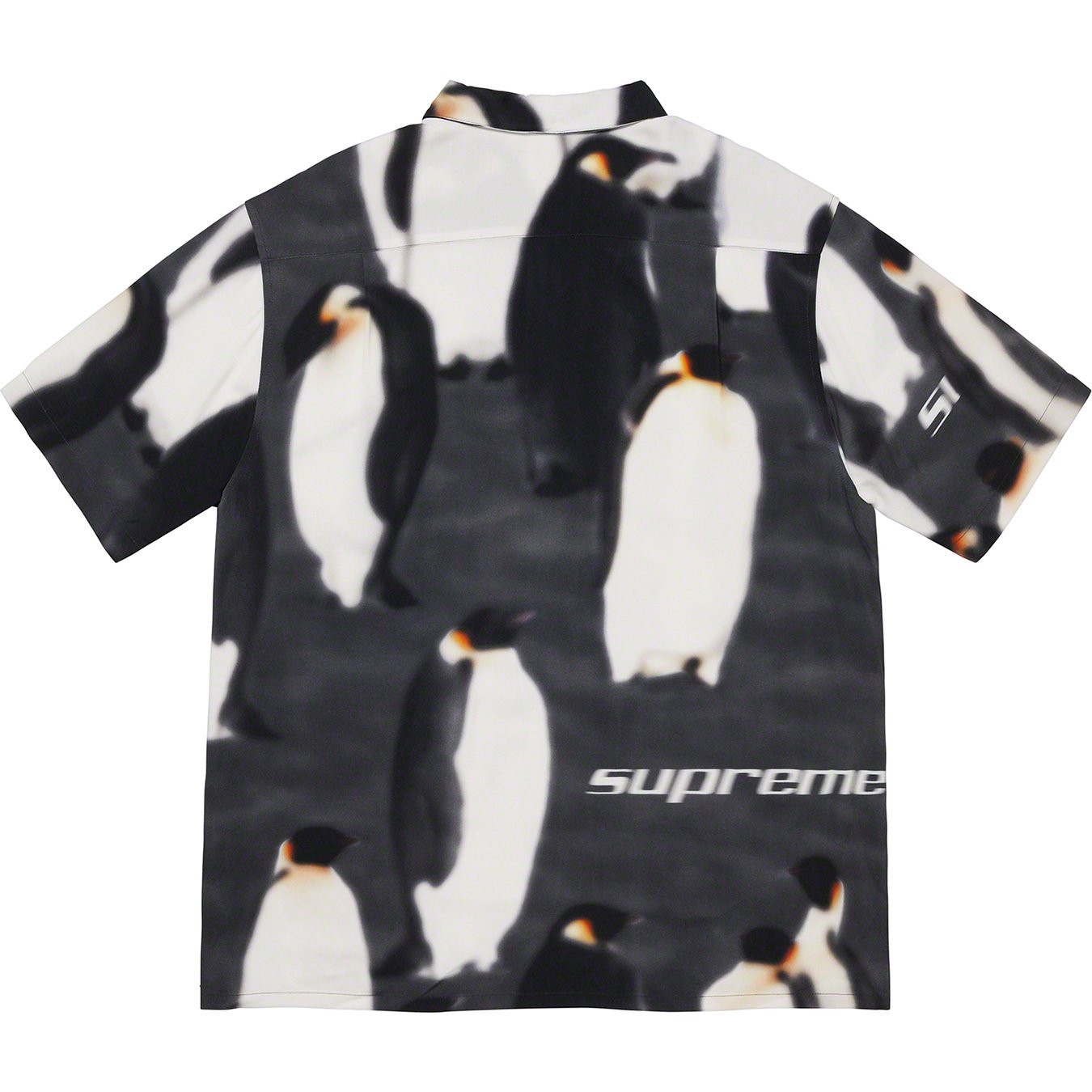 supreme Penguins Rayon S/S Shirt XL-