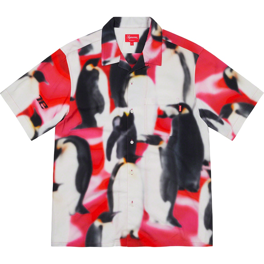 Details on Penguins Rayon S S Shirt Pink from fall winter
                                                    2020 (Price is $138)