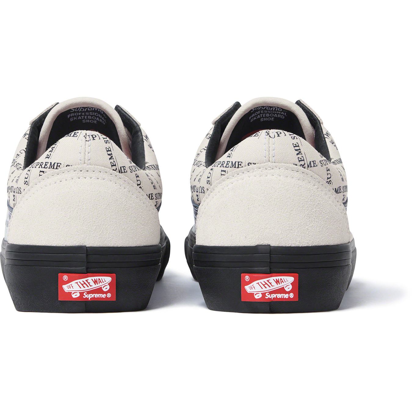 Supreme - 【26.5cm】Supreme / Vans Old Skool Pro 白の+