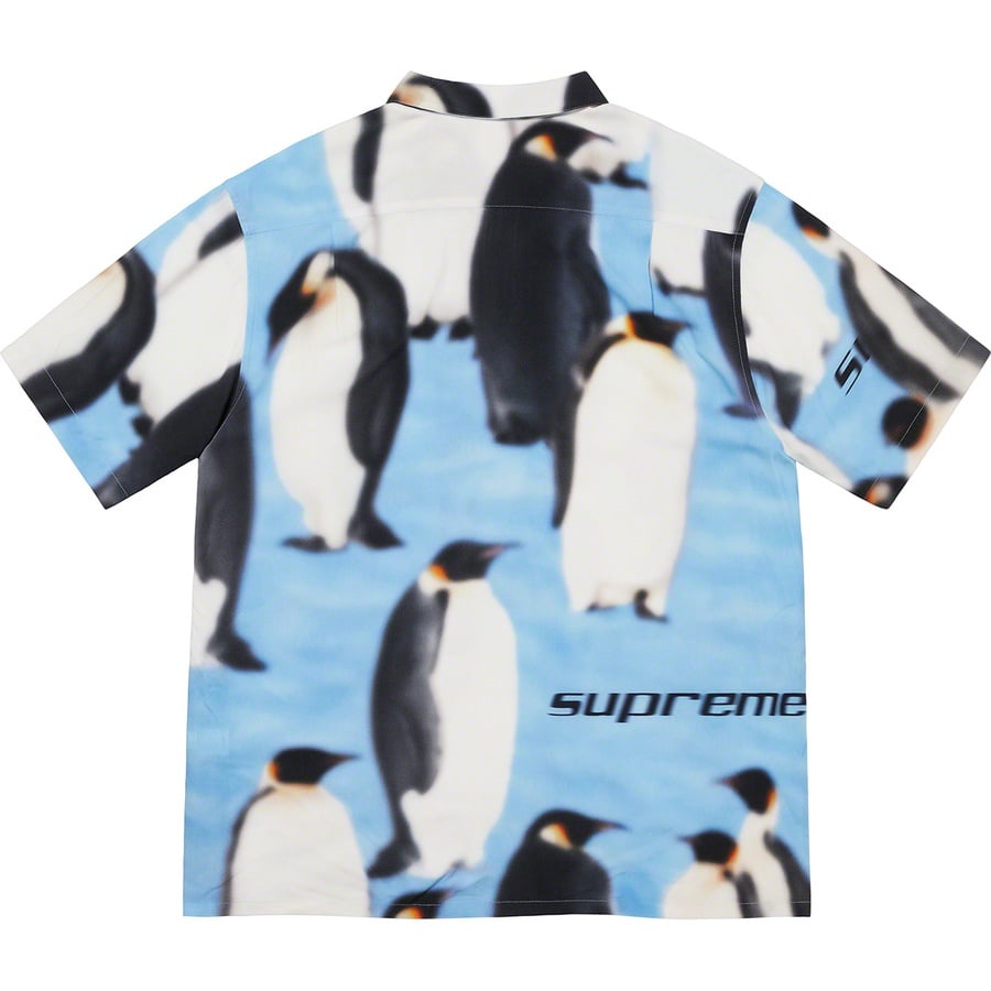 Details on Penguins Rayon S S Shirt Blue from fall winter
                                                    2020 (Price is $138)