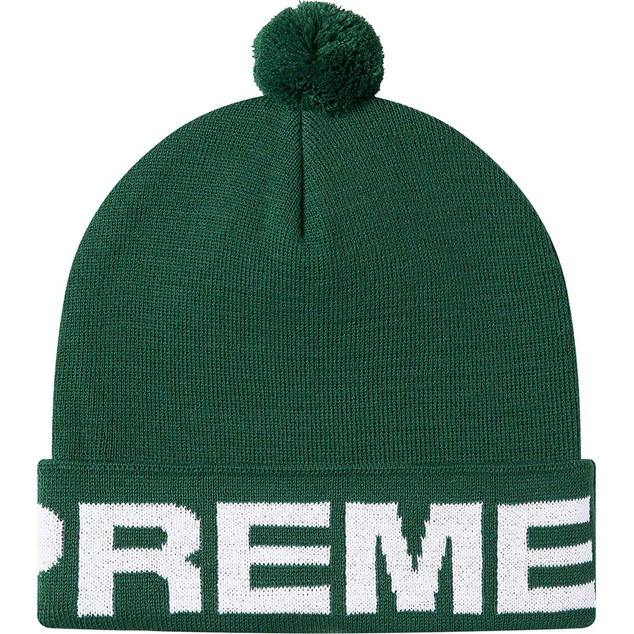 Details on Love Supreme Beanie Dark Green from fall winter 2020 (Price is $36)