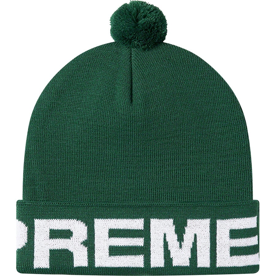 Details on Love Supreme Beanie Dark Green from fall winter
                                                    2020 (Price is $36)