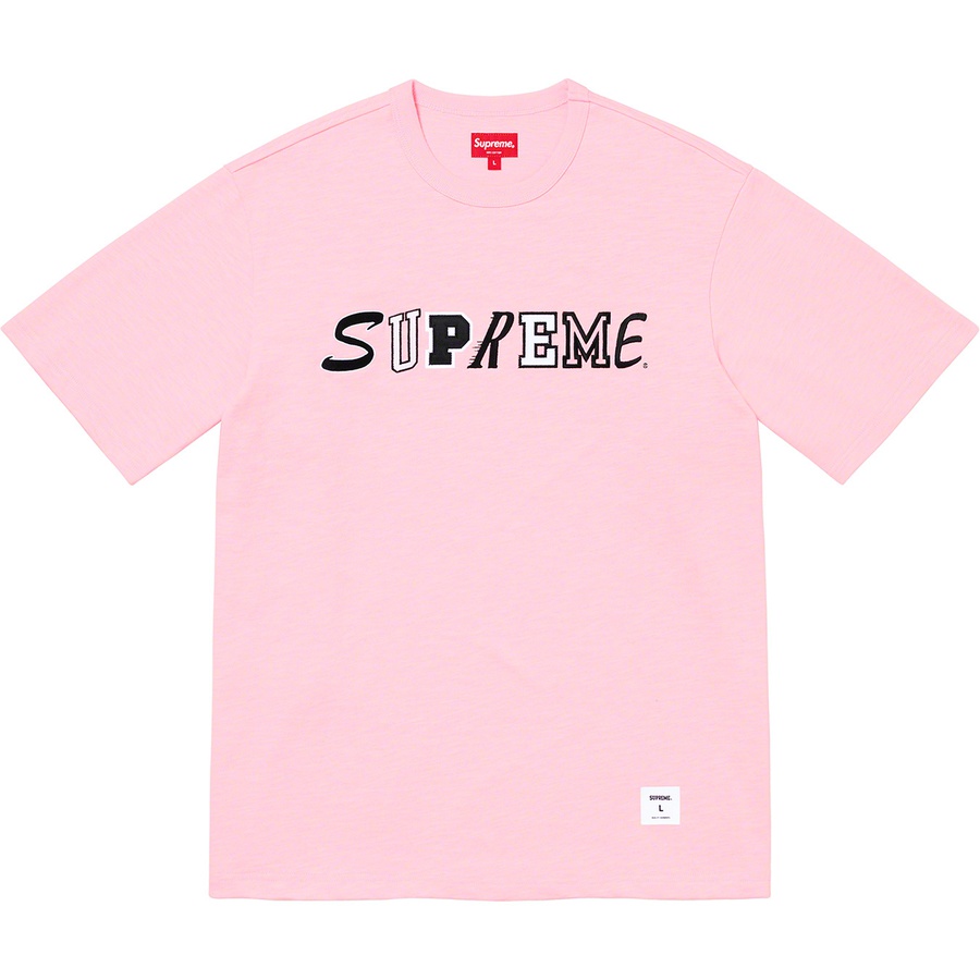 Details on Collage Logo S S Top Pink from fall winter
                                                    2020 (Price is $78)