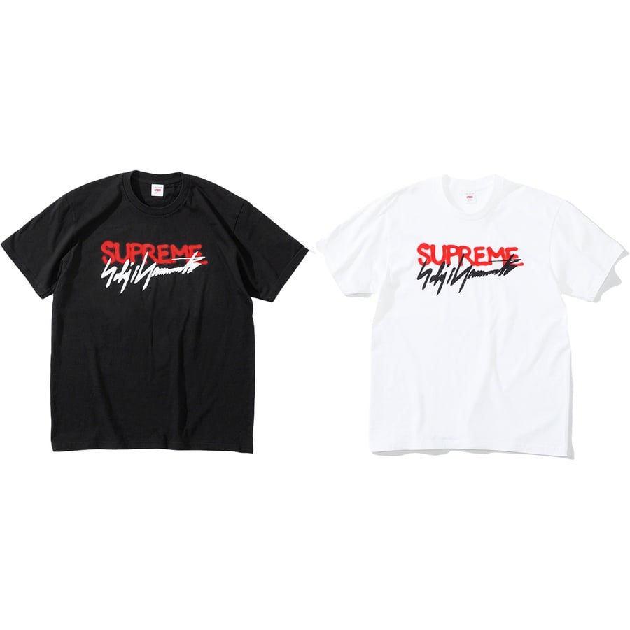 Supreme Supreme Yohji Yamamoto Logo Tee releasing on Week 4 for fall winter 2020