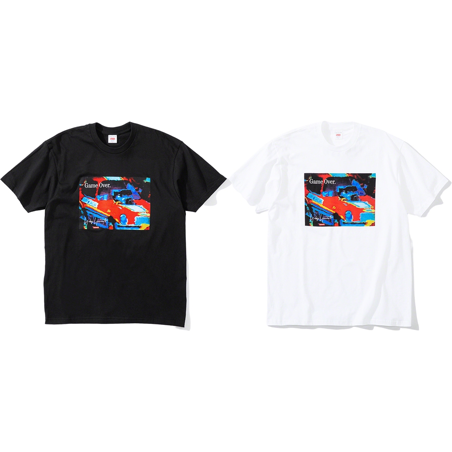 Details on Supreme Yohji YamamotoGame Over Tee from fall winter
                                            2020 (Price is $54)