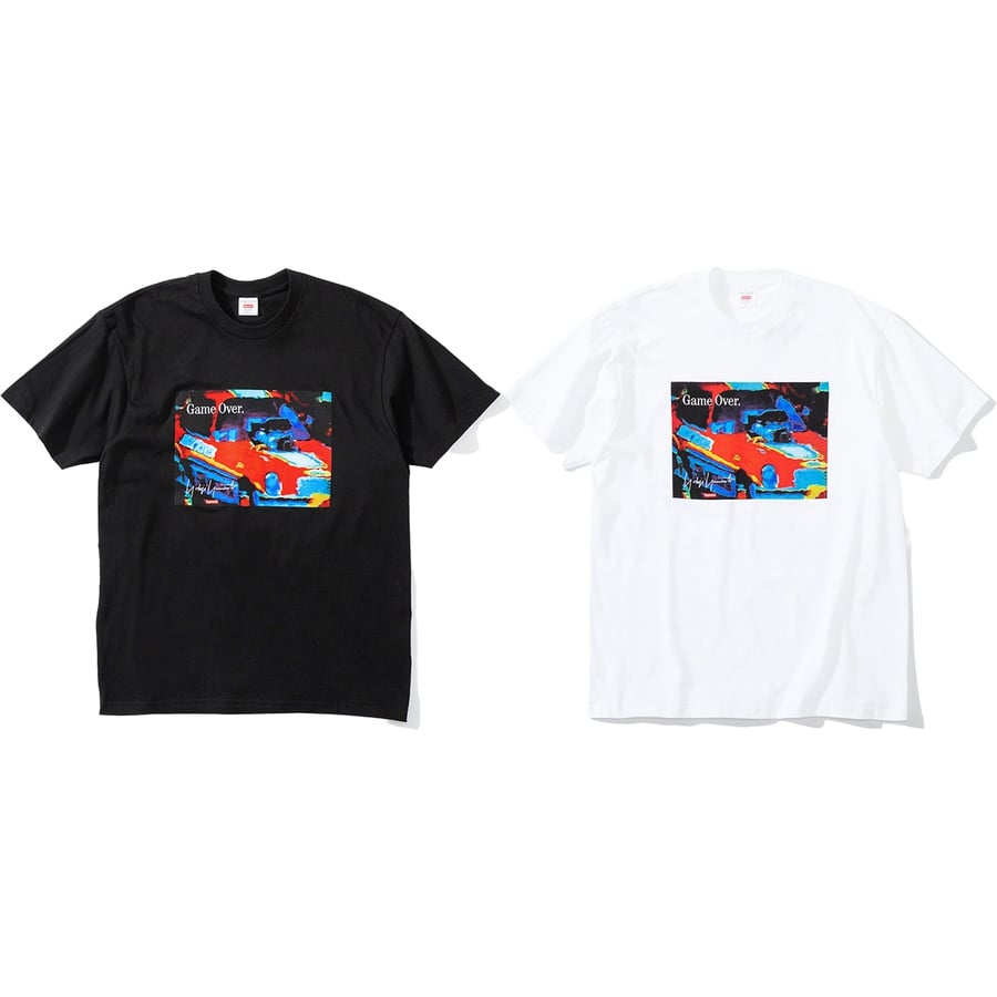 Supreme Supreme Yohji YamamotoGame Over Tee for fall winter 20 season