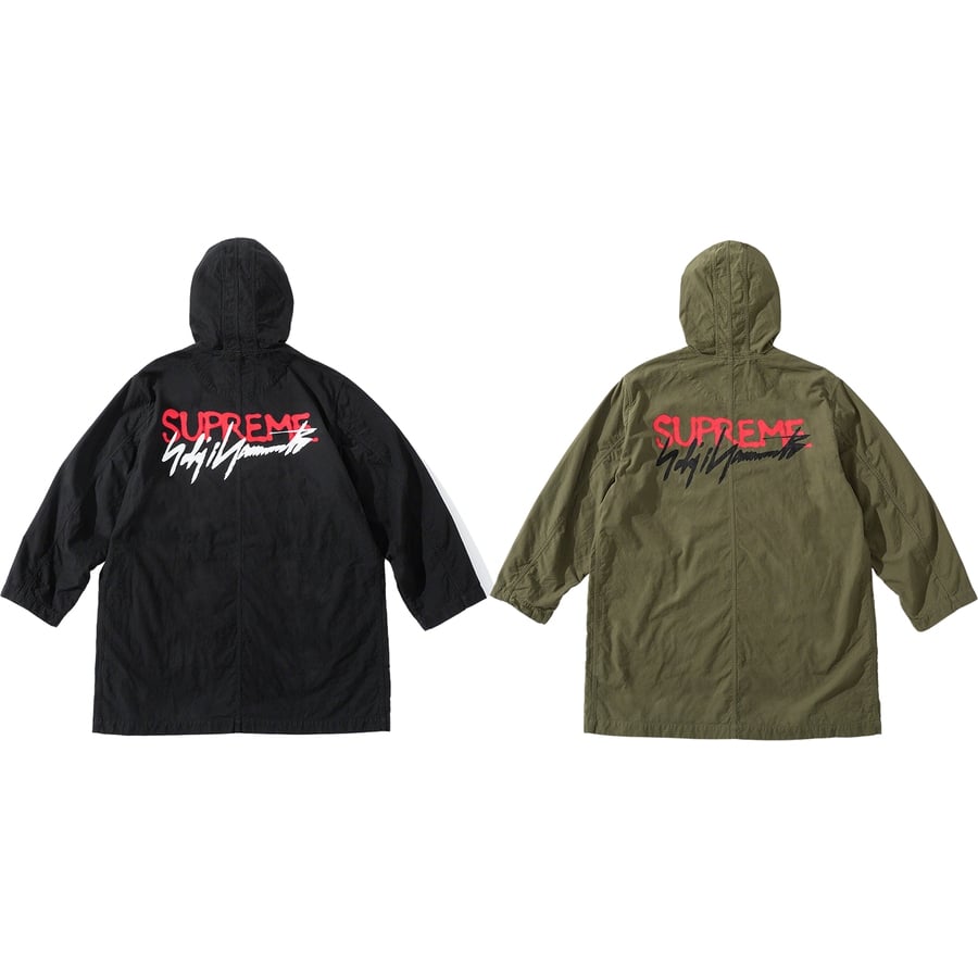 Supreme Supreme Yohji Yamamoto Parka releasing on Week 4 for fall winter 2020