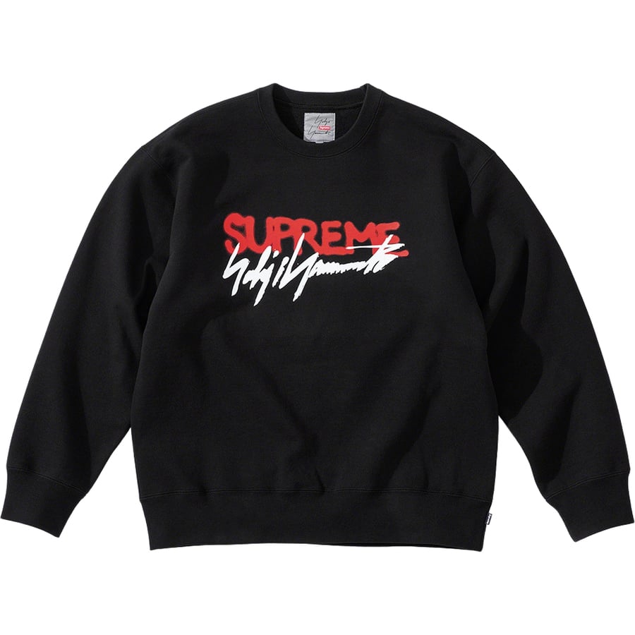 Details on Supreme Yohji Yamamoto Crewneck  from fall winter
                                                    2020 (Price is $168)