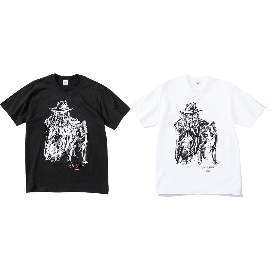 Details on Supreme Yohji YamamotoScribble Portrait Tee  from fall winter 2020 (Price is $54)
