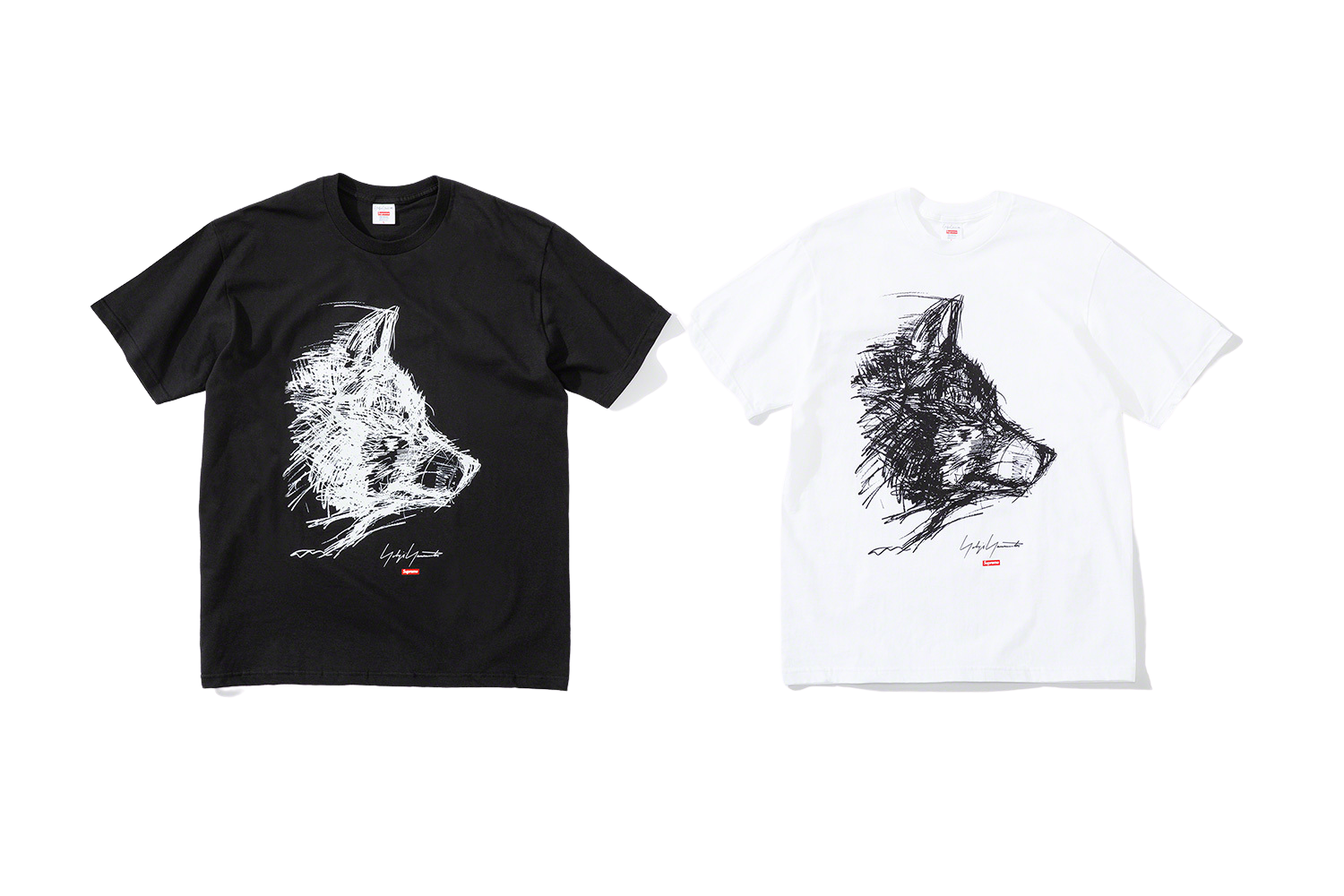 Yohji Yamamoto®<br>Scribble Wolf Tee