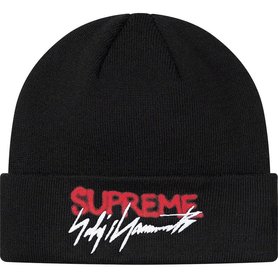 Details on Supreme Yohji Yamamoto New Era Beanie Black from fall winter
                                                    2020 (Price is $40)