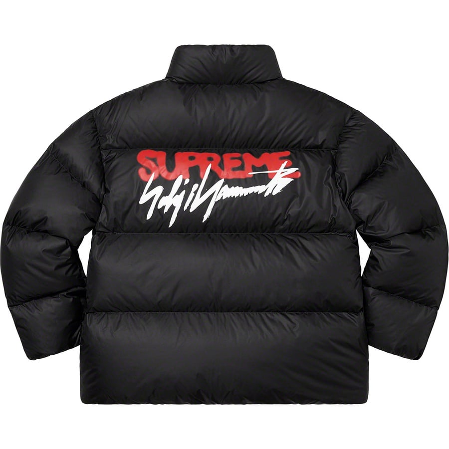 Details on Supreme Yohji Yamamoto Down Jacket Black from fall winter
                                                    2020 (Price is $288)