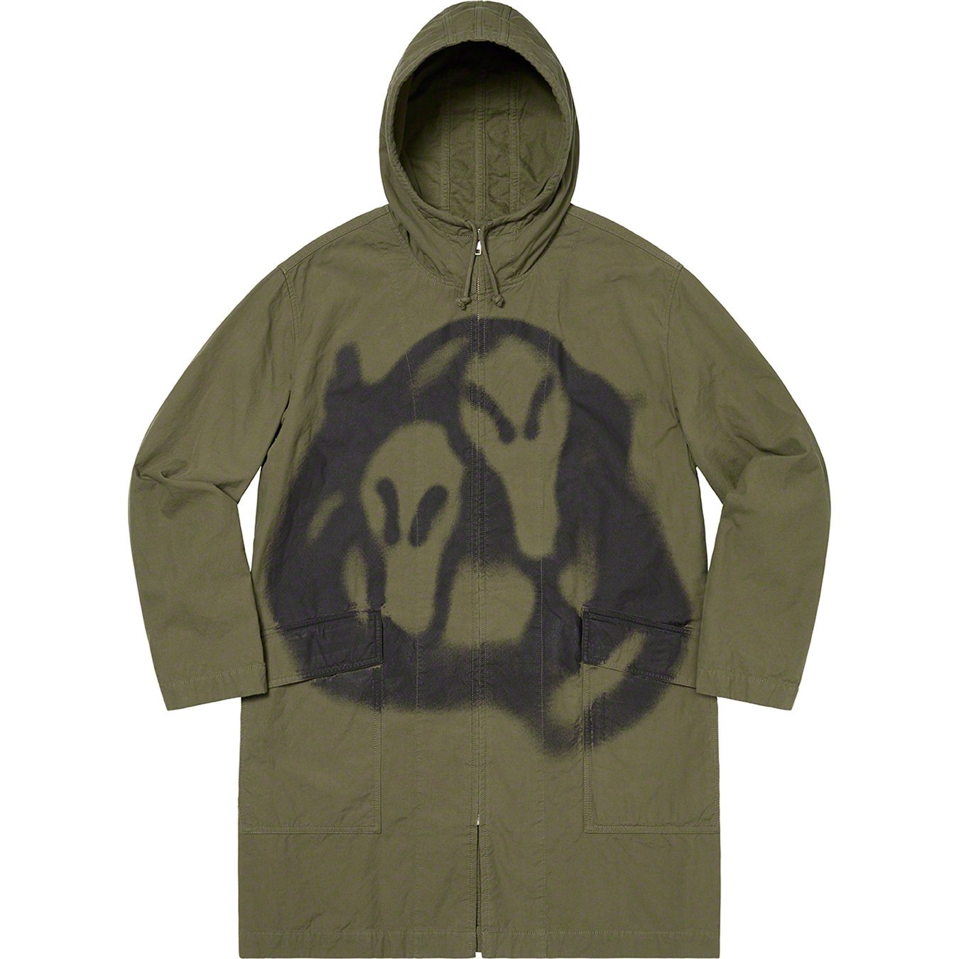 supreme yohji yamamoto parka olive M