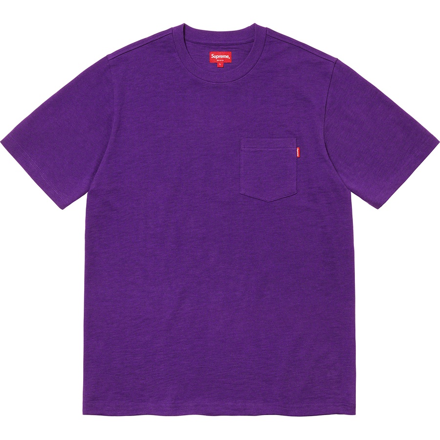 Details on S S Pocket Tee Heather Purple from fall winter
                                                    2020 (Price is $60)