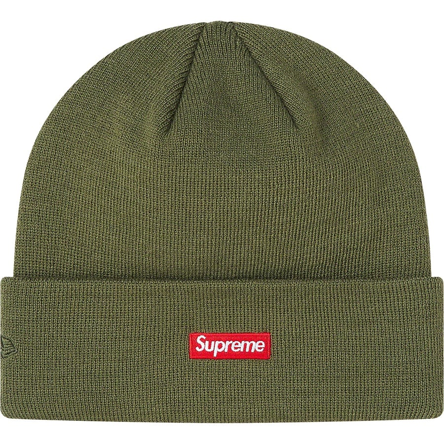 Details on Supreme Yohji Yamamoto New Era Beanie Olive from fall winter
                                                    2020 (Price is $40)