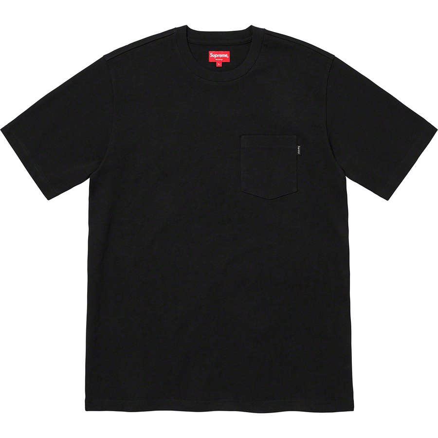Details on S S Pocket Tee Black from fall winter
                                                    2020 (Price is $60)