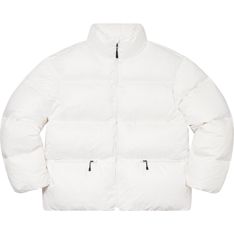 Details on Supreme Yohji Yamamoto Down Jacket White from fall winter
                                                    2020 (Price is $288)