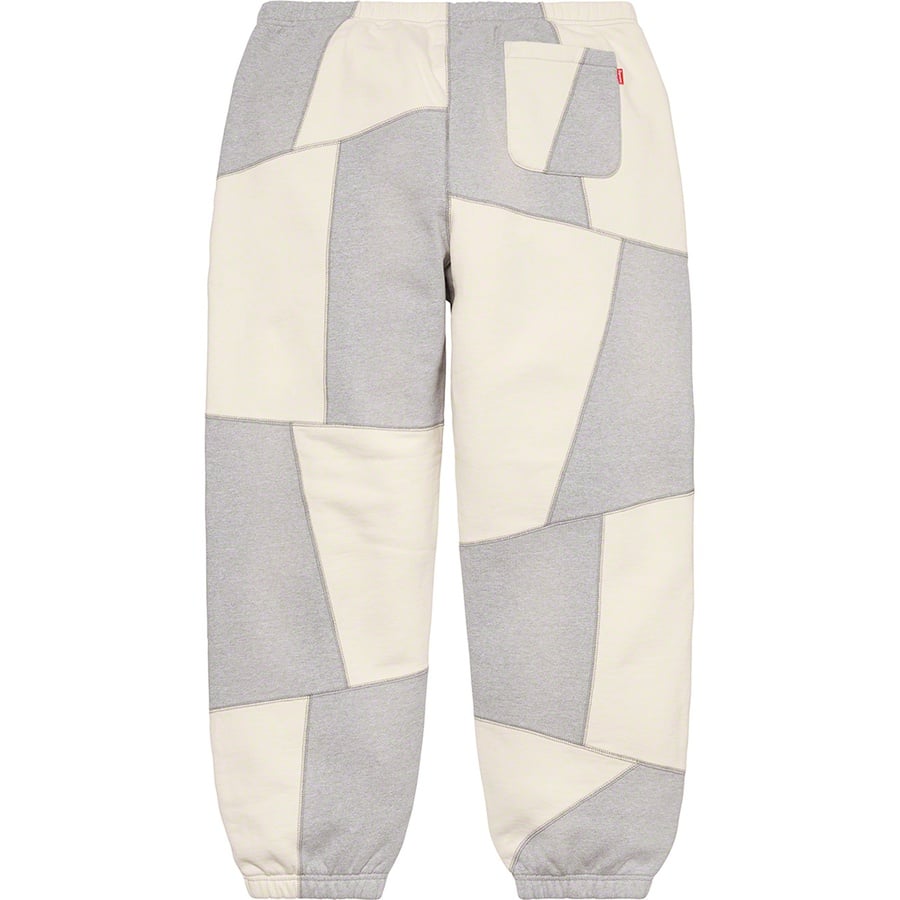 Details on Patchwork Sweatpant Heather Grey from fall winter
                                                    2020 (Price is $168)