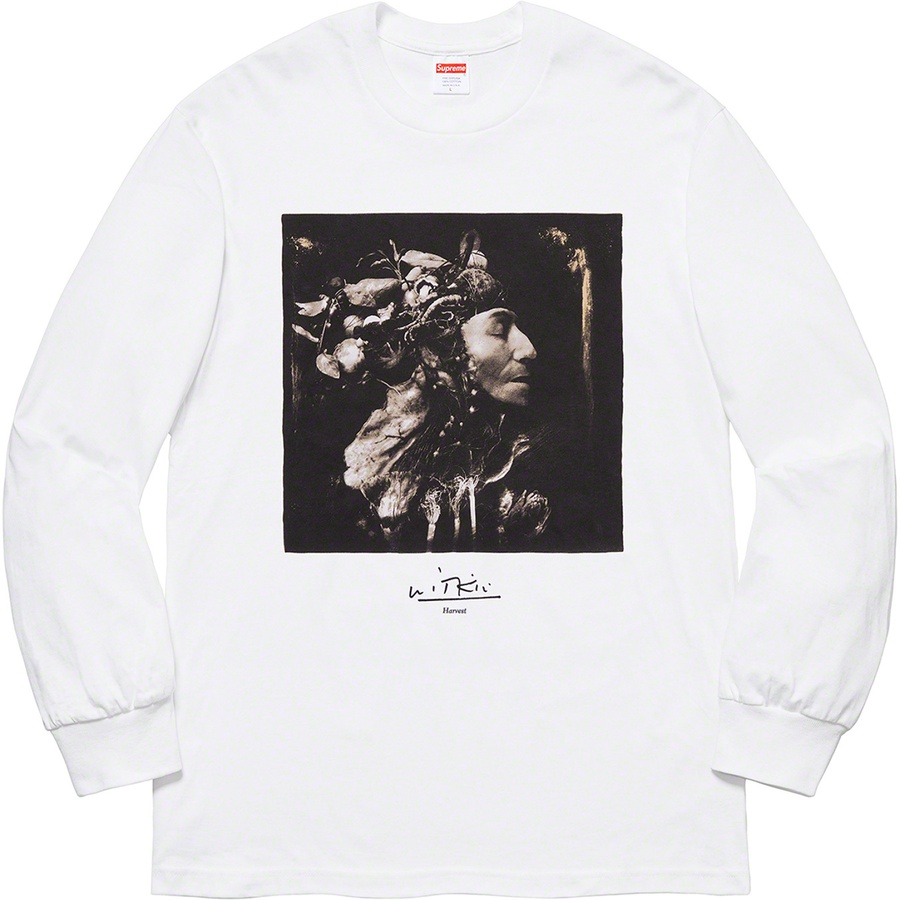 Details on Joel-Peter Witkin Supreme Harvest L S Tee White from fall winter
                                                    2020 (Price is $58)