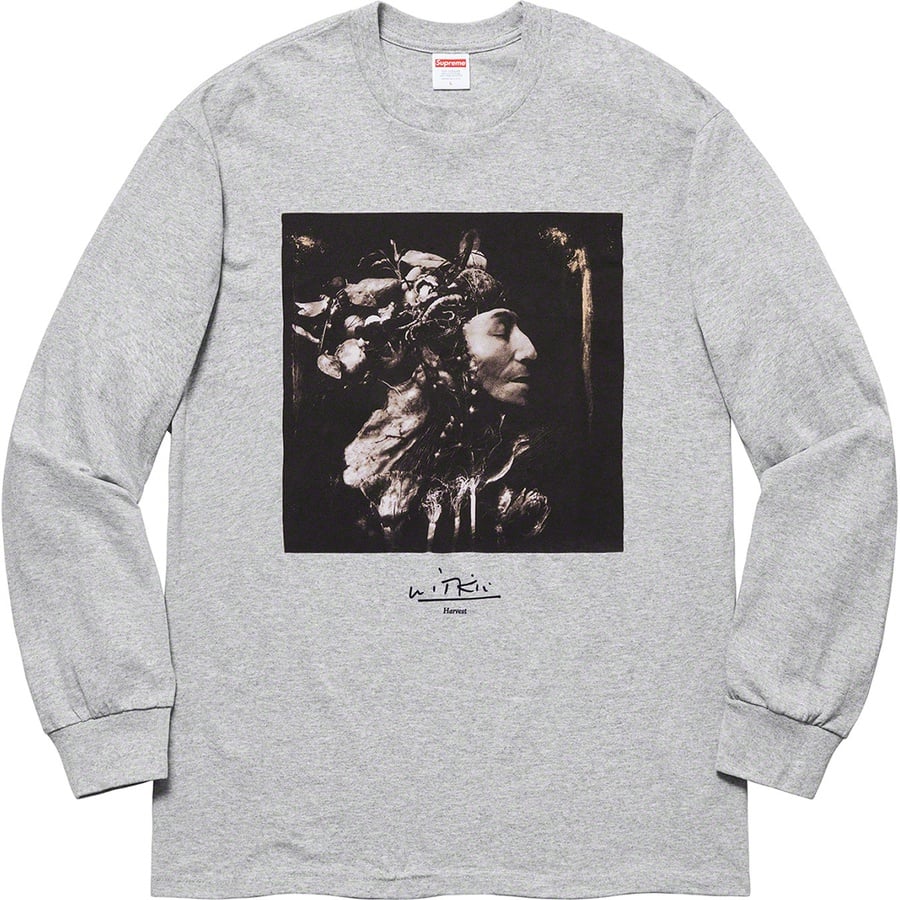 Details on Joel-Peter Witkin Supreme Harvest L S Tee Heather Grey from fall winter
                                                    2020 (Price is $58)