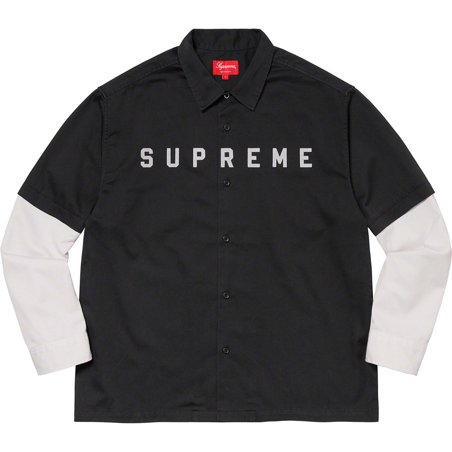 Details on 2-Tone Work Shirt Black from fall winter
                                                    2020 (Price is $128)