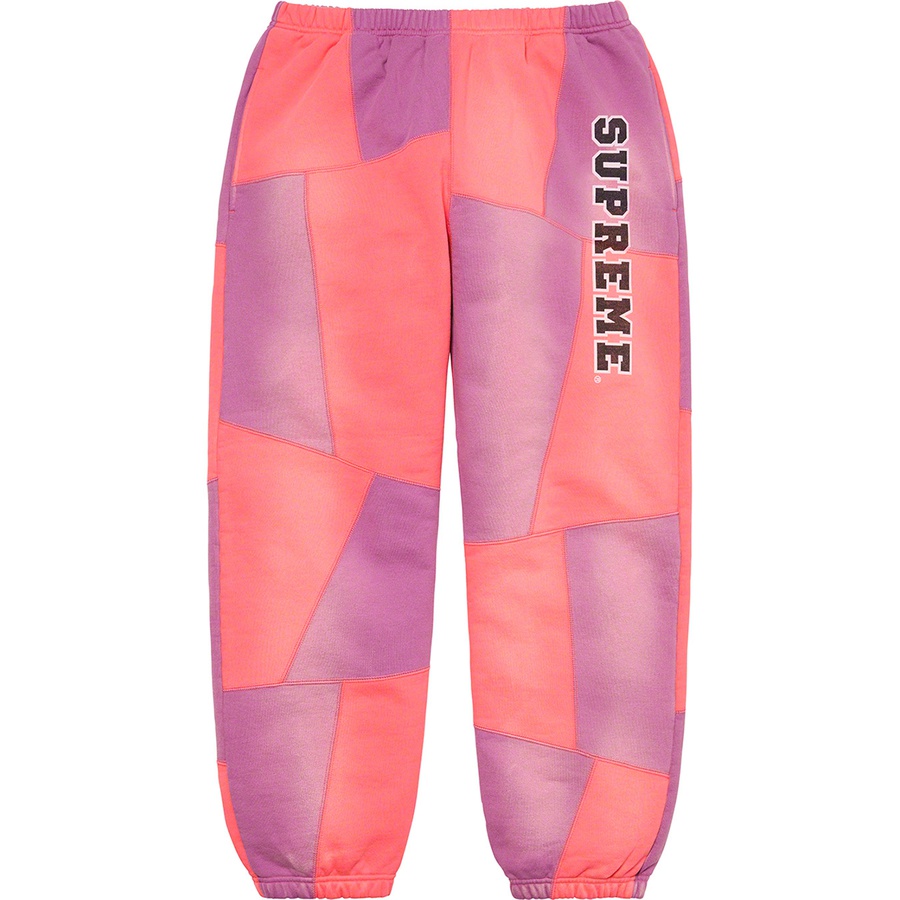 Details on Patchwork Sweatpant Bright Coral from fall winter
                                                    2020 (Price is $168)