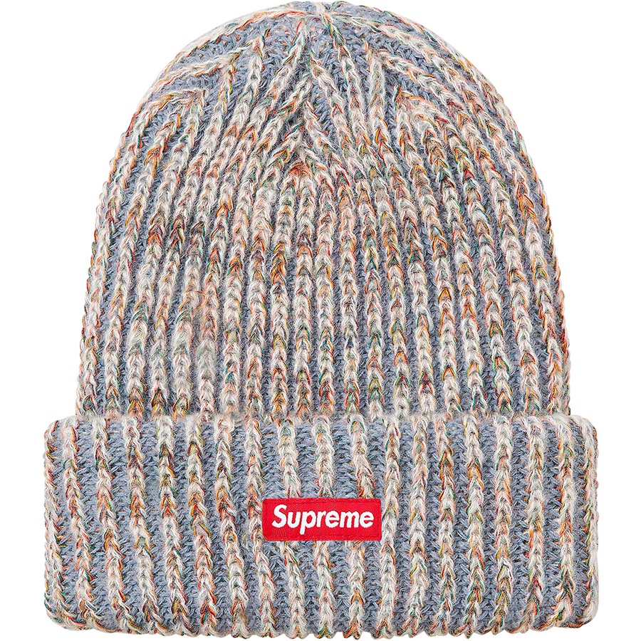 Details on Rainbow Knit Loose Gauge Beanie Light Blue from fall winter
                                                    2020 (Price is $34)