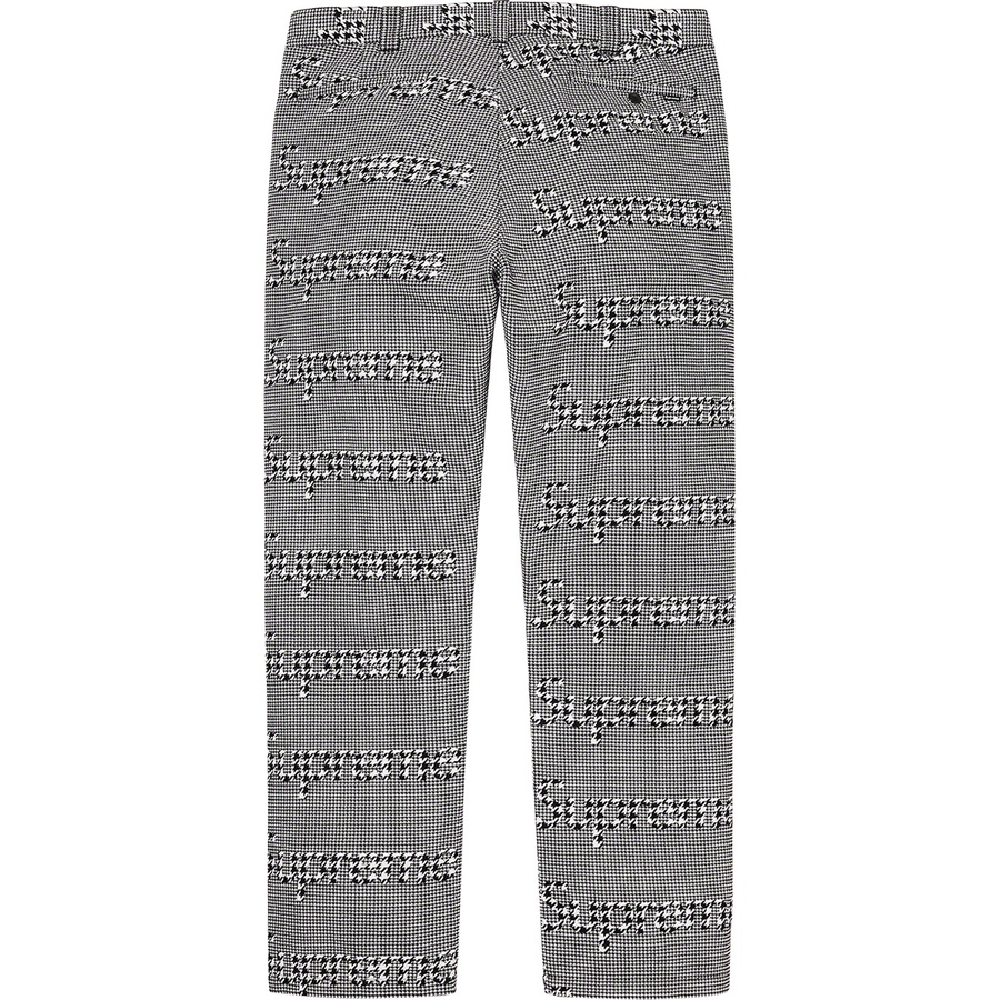 Details on Work Pant Black Houndstooth from fall winter 2020 (Price is $118)