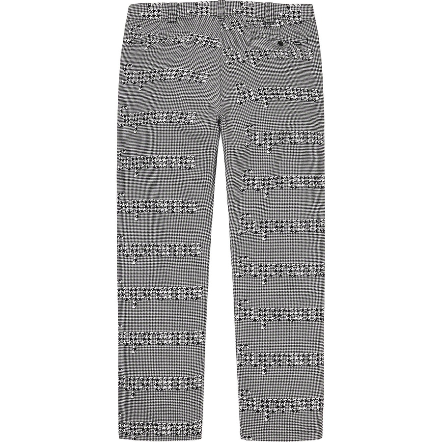 Details on Work Pant Black Houndstooth from fall winter
                                                    2020 (Price is $118)