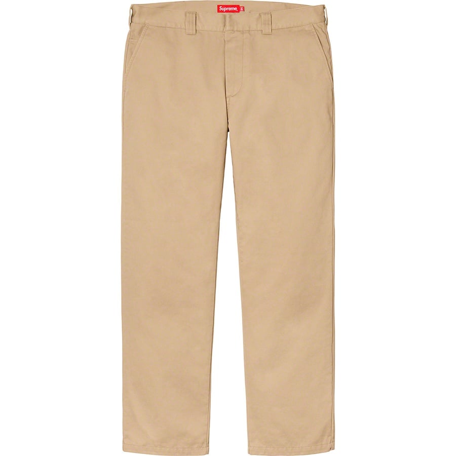 Details on Work Pant Khaki from fall winter 2020 (Price is $118)