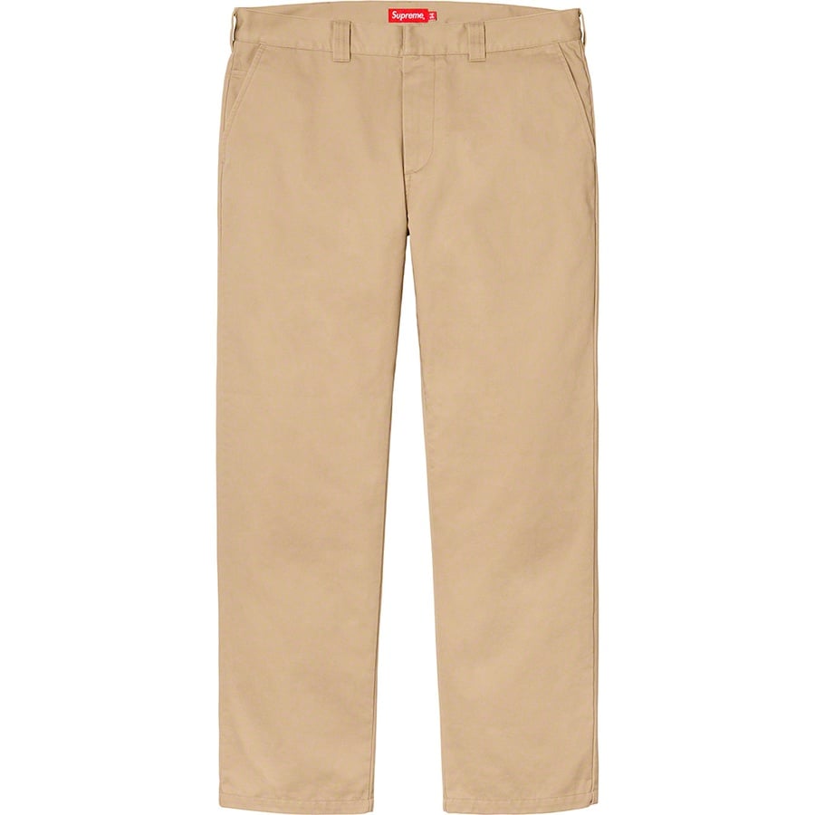 Details on Work Pant Khaki from fall winter
                                                    2020 (Price is $118)