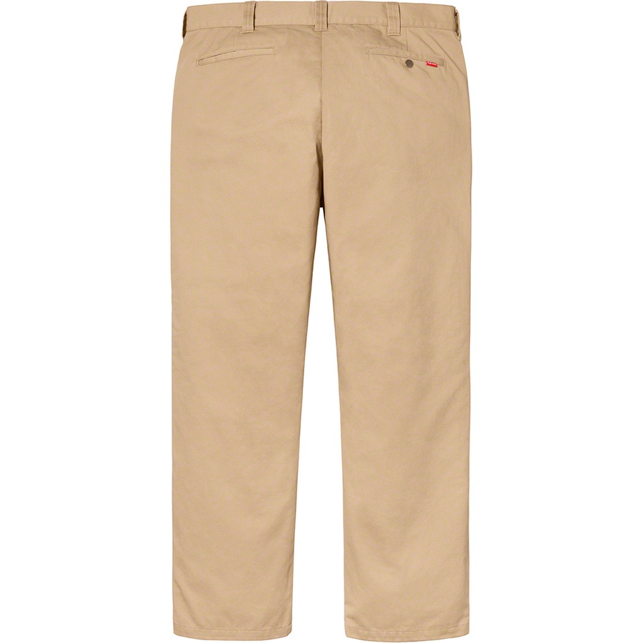 Details on Work Pant Khaki from fall winter 2020 (Price is $118)