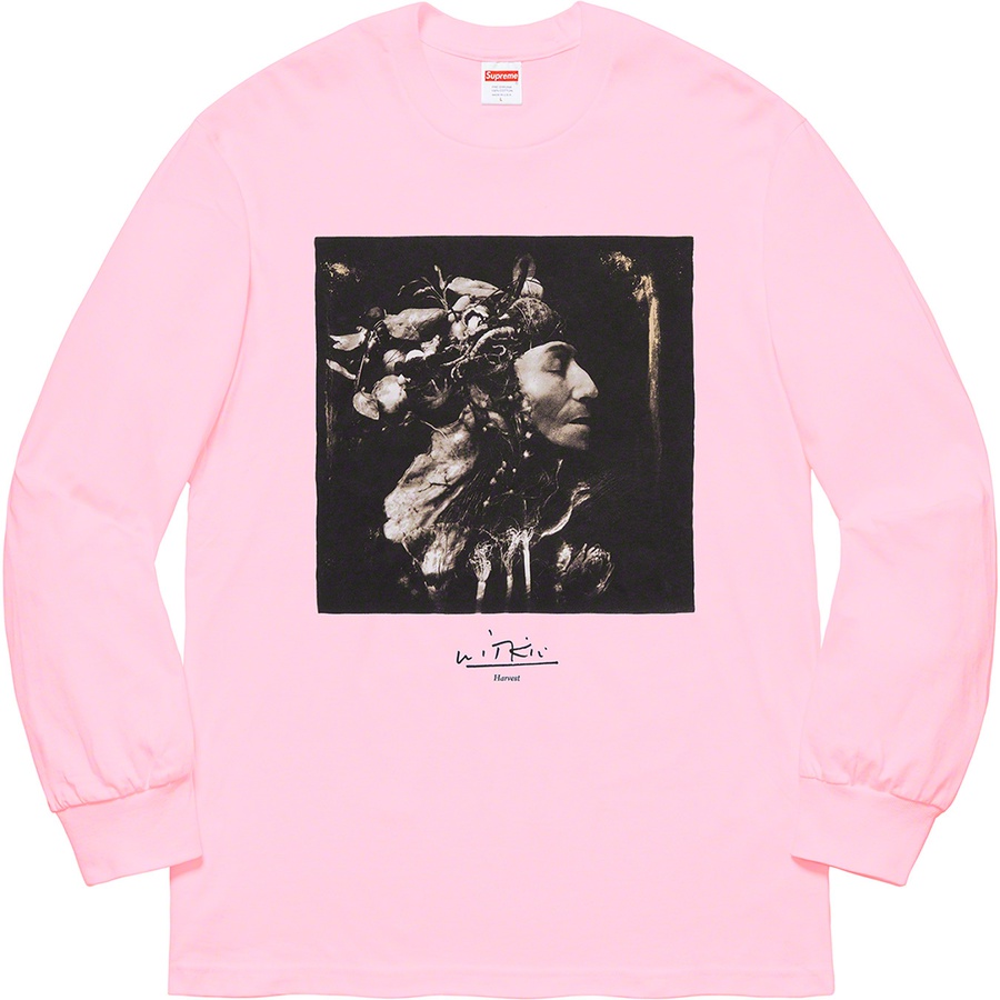 Details on Joel-Peter Witkin Supreme Harvest L S Tee Light Pink from fall winter
                                                    2020 (Price is $58)