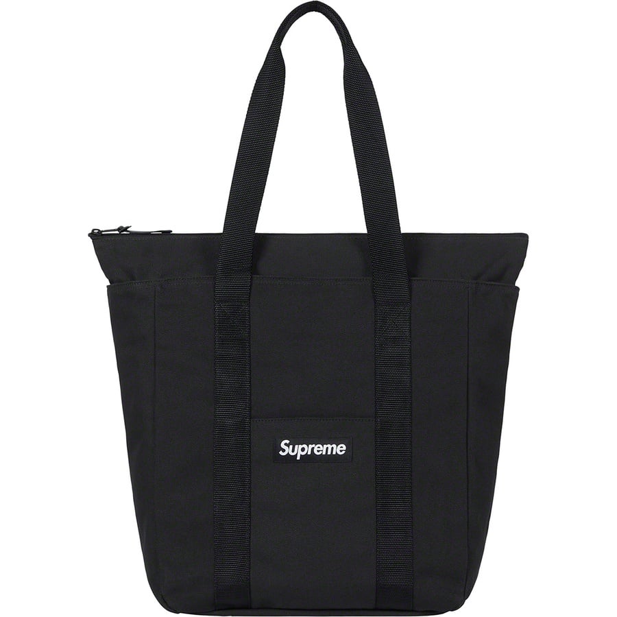 Details on Canvas Tote Black from fall winter
                                                    2020 (Price is $78)