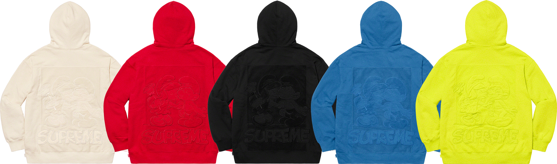 Supreme Smurfs Hooded Sweatshirt