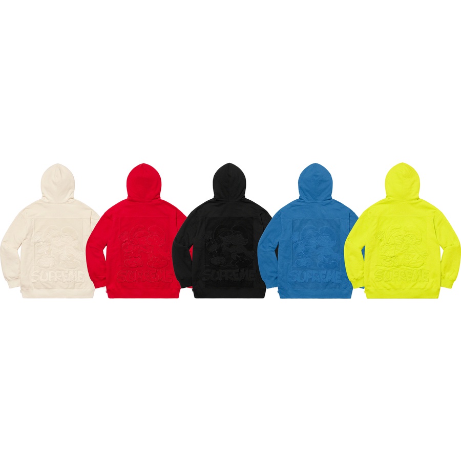 Details on Supreme Smurfs™ Hooded Sweatshirt  from fall winter
                                                    2020 (Price is $178)