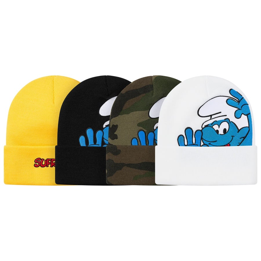 Details on Supreme Smurfs™ Beanie  from fall winter
                                                    2020 (Price is $40)