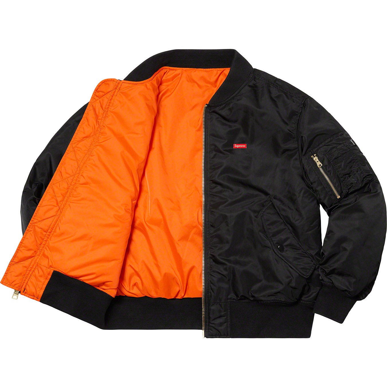 Supreme Globe MA-1 Black s ma1 黒 極美品 | rodeosemillas.com