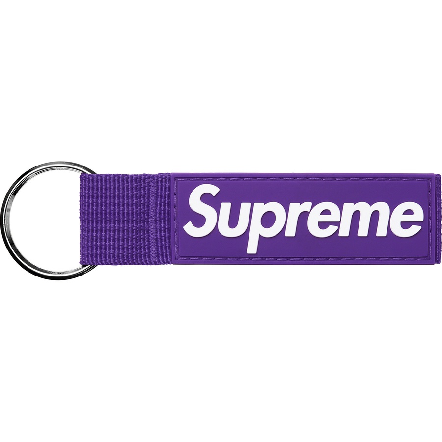 Details on Webbing Keychain Purple from fall winter 2020 (Price is $18)