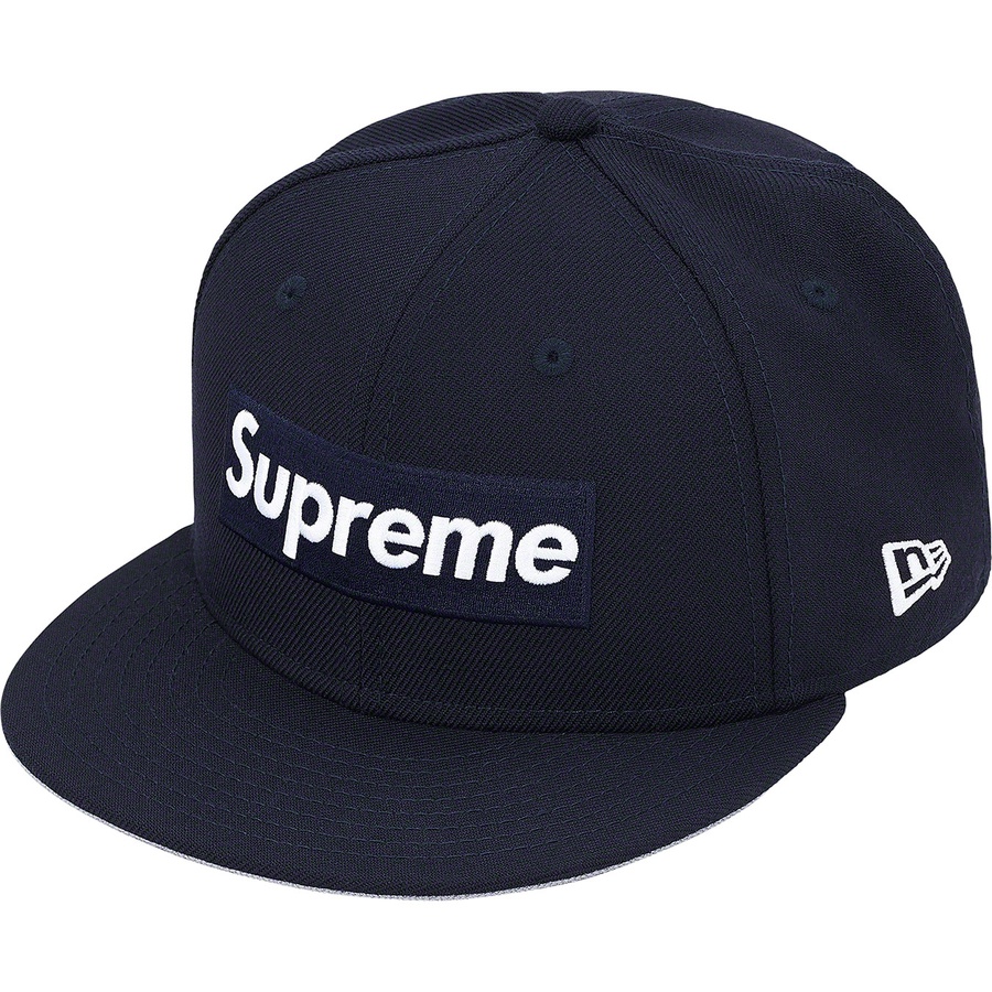 Details on World Famous Box Logo New Era Navy from fall winter
                                                    2020 (Price is $48)