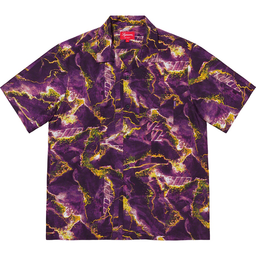 Details on Marble Silk S S Shirt Purple from fall winter
                                                    2020 (Price is $158)